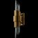 Бра Crystal Lux JUSTO AP2 BRASS