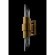 Бра Crystal Lux JUSTO AP2 BRASS
