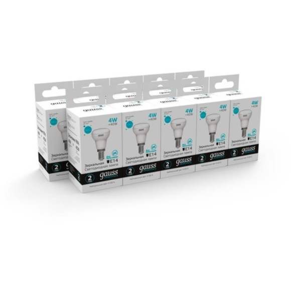 63124 Лампа Gauss Elementary R39 4W 300lm 4100K Е14 LED 1/10/50