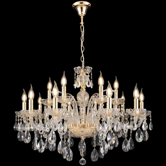 Люстра Crystal Lux MONICA SP10+5 GOLD