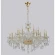 Люстра Crystal Lux MONICA SP10+5 GOLD