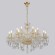Люстра Crystal Lux MONICA SP10+5 GOLD