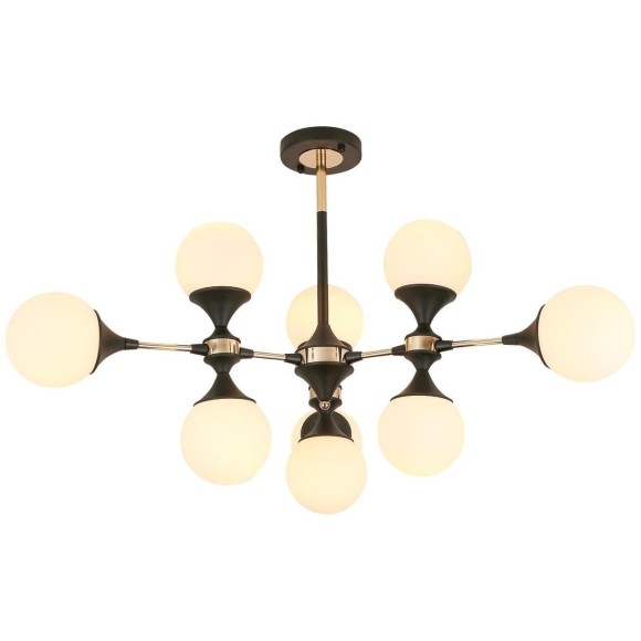 Люстра потолочная Lussole LSP-8306 ASTORIA IP21 под лампы 9xE27 360W Люстра потолочная Lussole LSP-8306 ASTORIA IP21 под лампы 9xE27 360W