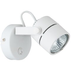 Спот настенный Arte Lamp A1310AP-1WH LENTE под лампу 1xGU10 50W Спот настенный Arte Lamp A1310AP-1WH LENTE под лампу 1xGU10 50W