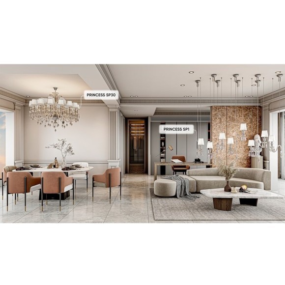 Светильник подвесной Crystal Lux PRINCESS SP1