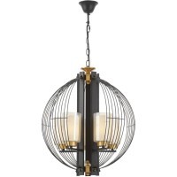 Подвесная люстра Ponti LDP 1245-5 BK+MD
