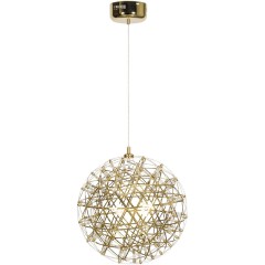 9027-43 Gold LOFT IT RAIMOND подвесной LED-светильник, 92 источника, 2100 Лм, золотое металлическое основание, IP20