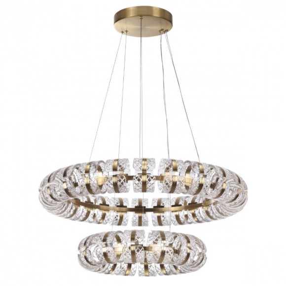 5030/230L L-VISION ODL24 575 античн.бронза/металл/акрил Люстра LED 230W 4000K 14677лм MIRAGE
