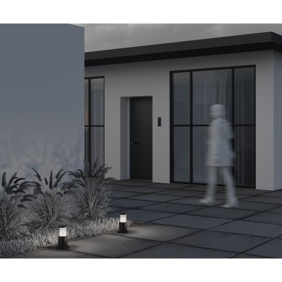 Уличный наземный светильник Maytoni O576FL-01B1 Bronx IP54 под лампу 1xE27 60W