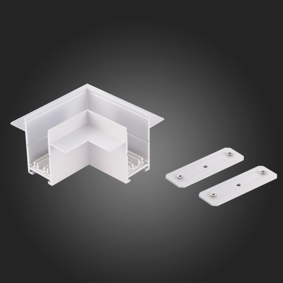 ST021.522.14 Угол-соединитель для шинопровода в ГКЛ 12.5мм белый SKYLINE 220