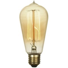 Лампочка накаливания груша E27 60W 2400-2800K GF-E-764 Лампочка накаливания груша E27 60W 2400-2800K GF-E-764