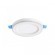 Светильник встраиваемый светодиодный (три сценария работы) IP20 LED 4000К+RGB 6W+3W 540Лм SPAN 359009