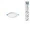 Светильник встраиваемый светодиодный (три сценария работы) IP20 LED 4000К+RGB 6W+3W 540Лм SPAN 359009