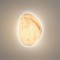 Odeon Light MARBELLA 6684/10WL Настенный LED-светильник органический минимализм, 10Вт, 800Лм, CCT перекл. цветовой температуры на корпусе 3000/3500/4000К, CRI90, 220В, IP20, белый алебастр и бронзовый металл, высота 220 мм, ширина 153 мм, глубина 77 мм