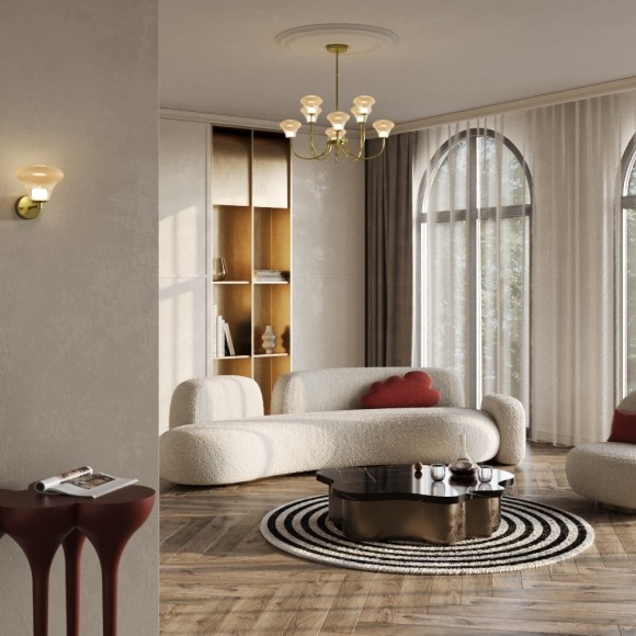 Подвесная люстра Maytoni MOD402PL-L20BS3K