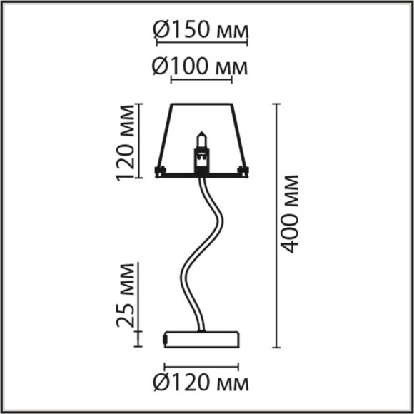 Настольная лампа G9 Lumion SMOKY 6570/1T Настольная лампа G9 Lumion SMOKY 6570/1T
