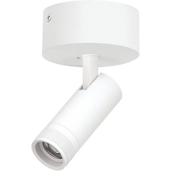 Белый накладной светодиодный спот с изм. углом света и рег. цветностью 12Вт 840Лм 20-55° 2700-4200-6000К Canno Pro Lightstar C4126SO