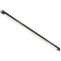 Maytoni Exility X TR240-2-12W4K-B Трековый линейный светодиодный черный магнитный светильник длиной 61см, с DIP переключателем группы включения на корпусе, 610x11x11мм, LED SMD Epistar 12Вт 4000K 650Лм CRI90 120° IP20 48В