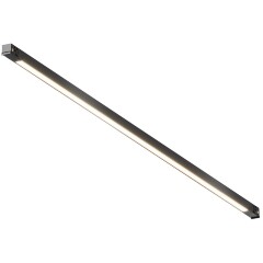 Maytoni Exility X TR240-2-12W4K-B Трековый линейный светодиодный черный магнитный светильник длиной 61см, с DIP переключателем группы включения на корпусе, 610x11x11мм, LED SMD Epistar 12Вт 4000K 650Лм CRI90 120° IP20 48В