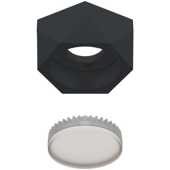 4670-1U, уличный светильник, L110xW95xH42, 1xGX53LEDx15W, IP54, excluded