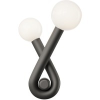 MOD476WL-02B Черный настенный светильник (бра) под 2 лампы G9, без выключателя Maytoni Vortex