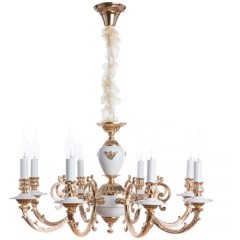Подвесная люстра Arte Lamp LUISA A8020LM-8WG Подвесная люстра Arte Lamp LUISA A8020LM-8WG