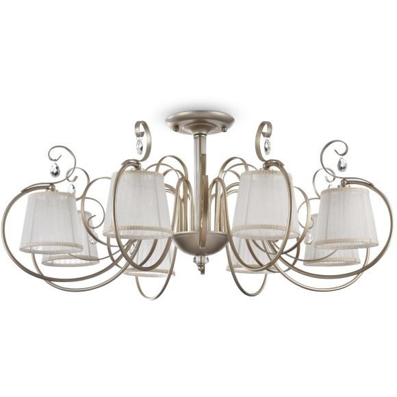 Люстра потолочная Freya FR2020-CL-08-BG Simone под лампы 8xE14 40W Люстра потолочная Freya FR2020-CL-08-BG Simone под лампы 8xE14 40W