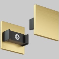 TR5735-SB Торцевые заглушки 2шт (при монтаже без экрана) Denkirs Shine 48V