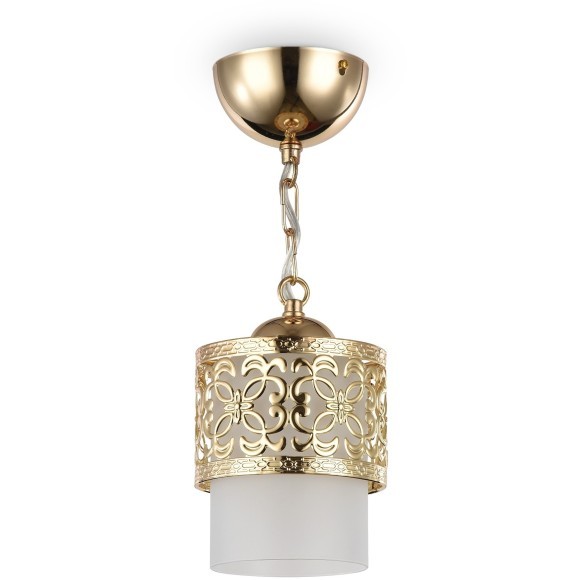 Подвесной светильник с 1 плафоном Freya FR2200-PL-01-G Teofilo под лампу 1xE27 60W