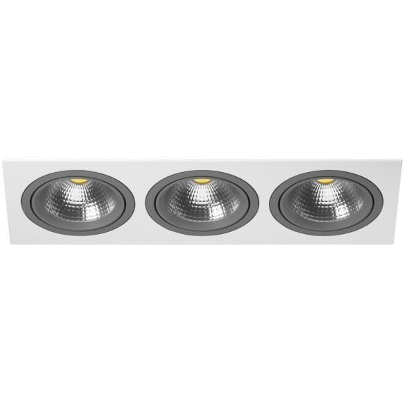 Встраиваемый светильник Lightstar i836090909 Intero 111 под лампы 3xGU10 150W