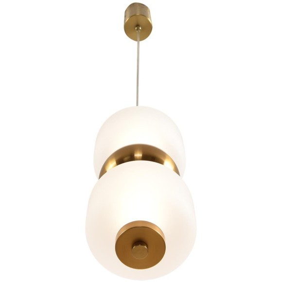 8324/20L LEDIO LN26 377 бронза/белый, металл/стекло Подвес LED 10W 4000K 220V TAISHA