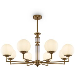 Люстра на штанге Freya FR5185PL-08BS Bolas под лампы 8xE27 60W