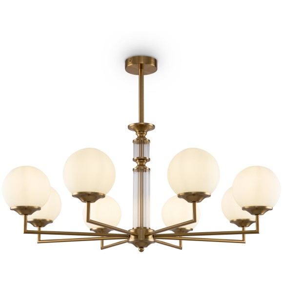 Люстра на штанге Freya FR5185PL-08BS Bolas под лампы 8xE27 60W