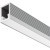 Алюминиевый профиль накладной для светодиодной ленты до 5 мм шириной 8x9 мм  2 метра Maytoni ALM-0809-S-2M 631010