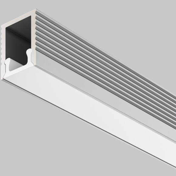 Алюминиевый профиль накладной для светодиодной ленты до 5 мм шириной 8x9 мм  2 метра Maytoni ALM-0809-S-2M 631010