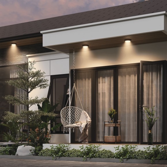 Потолочный светодиодный светильник влагозащищенный URBANO 214972