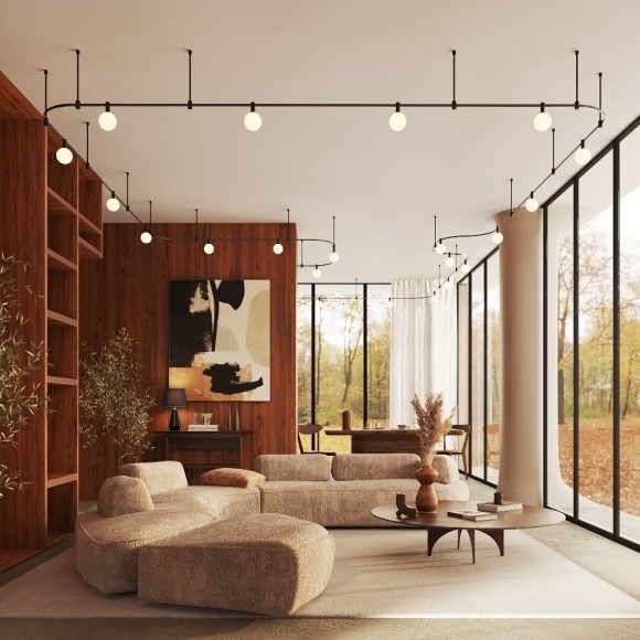 Светильник на гибкий шинопровод Maytoni Flexity TR208-1-5W3K-B 3000K 200лм 5Вт Светильник на гибкий шинопровод Maytoni Flexity TR208-1-5W3K-B 3000K 200лм 5Вт