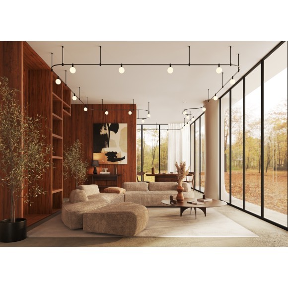 Светильник на гибкий шинопровод Maytoni Flexity TR208-1-5W3K-B 3000K 200лм 5Вт Светильник на гибкий шинопровод Maytoni Flexity TR208-1-5W3K-B 3000K 200лм 5Вт