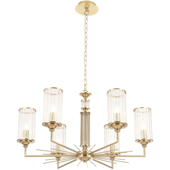 Люстра Crystal Lux GLORIA SP6 BRASS
