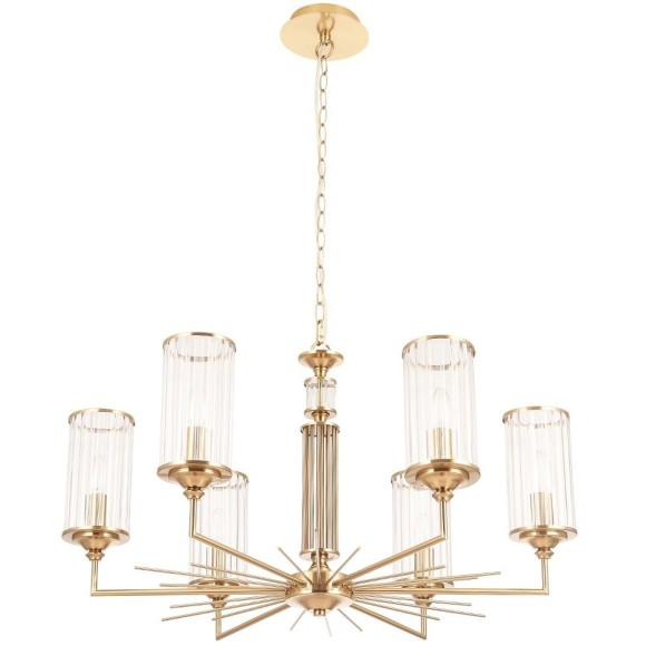 Люстра Crystal Lux GLORIA SP6 BRASS