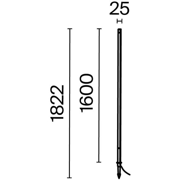 Ландшафтный светильник Outdoor O440FL-L24GF3K Ландшафтный светильник Outdoor O440FL-L24GF3K