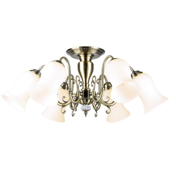 Люстра потолочная Lussole GRLSP-8026 ANAHEIM IP21 под лампы 6xE14 36W Люстра потолочная Lussole GRLSP-8026 ANAHEIM IP21 под лампы 6xE14 36W