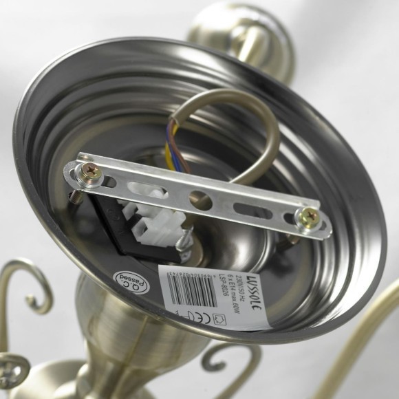 Люстра потолочная Lussole GRLSP-8026 ANAHEIM IP21 под лампы 6xE14 36W Люстра потолочная Lussole GRLSP-8026 ANAHEIM IP21 под лампы 6xE14 36W