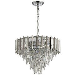 Люстра подвесная хрустальная Stilfort 1024/09/08P серия Amman Люстра подвесная хрустальная Stilfort 1024/09/08P серия Amman