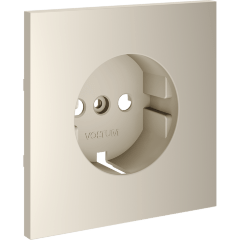 Накладка для розетки с заземлением, S70 (кашемир)