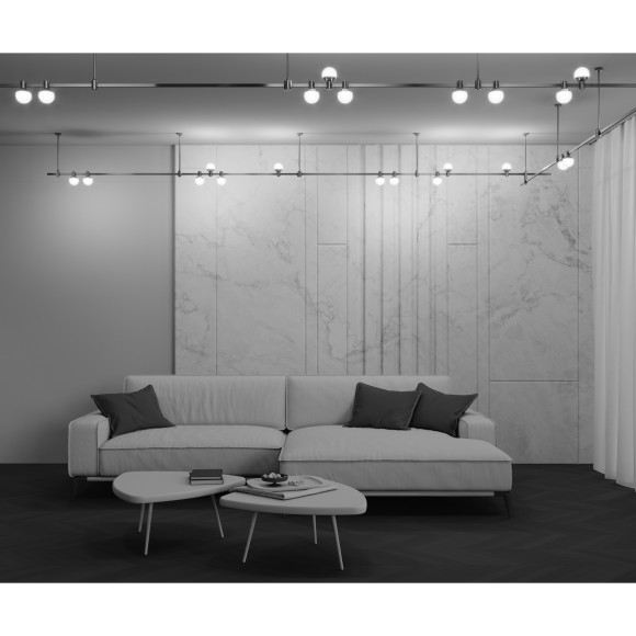 Магнитный трековый светильник Maytoni Flarity TR149-1-5W3K-BS 3000K 300лм 5Вт