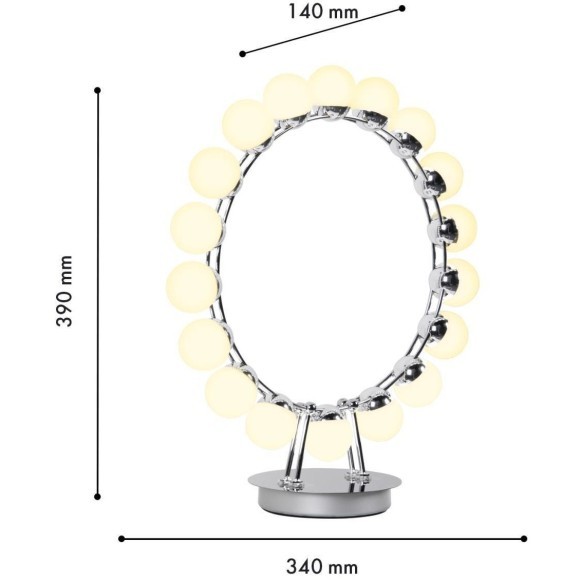 Интерьерная настольная лампа Helmet 4589-1T Интерьерная настольная лампа Helmet 4589-1T