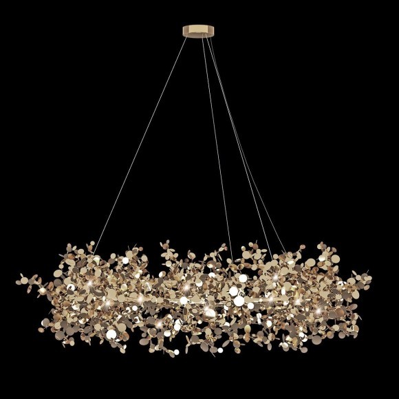 10101/800 Gold Подвесная люстра LOFT IT Spark