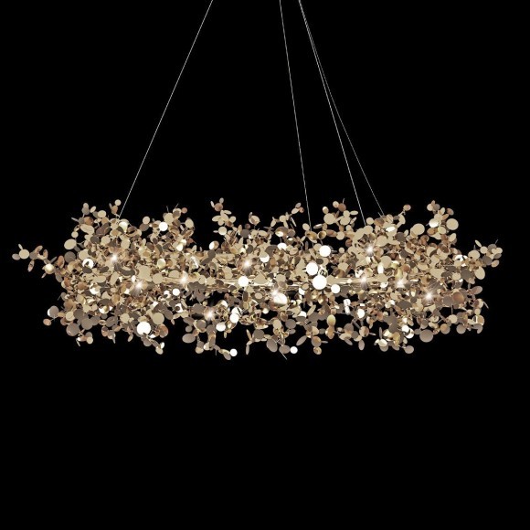10101/800 Gold Подвесная люстра LOFT IT Spark