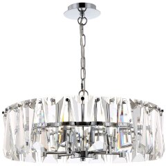 Подвесная люстра хрустальная Puntes MOD043PL-06CH Подвесная люстра хрустальная Puntes MOD043PL-06CH